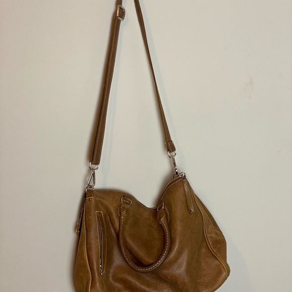 ROOTS brown leather bag - Picture 8 of 8